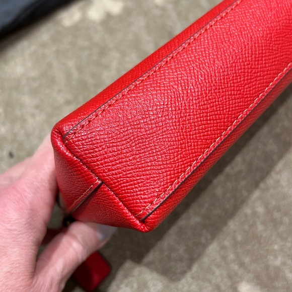Coach Red Clutch Bag Never been used - Picture 8 of 11